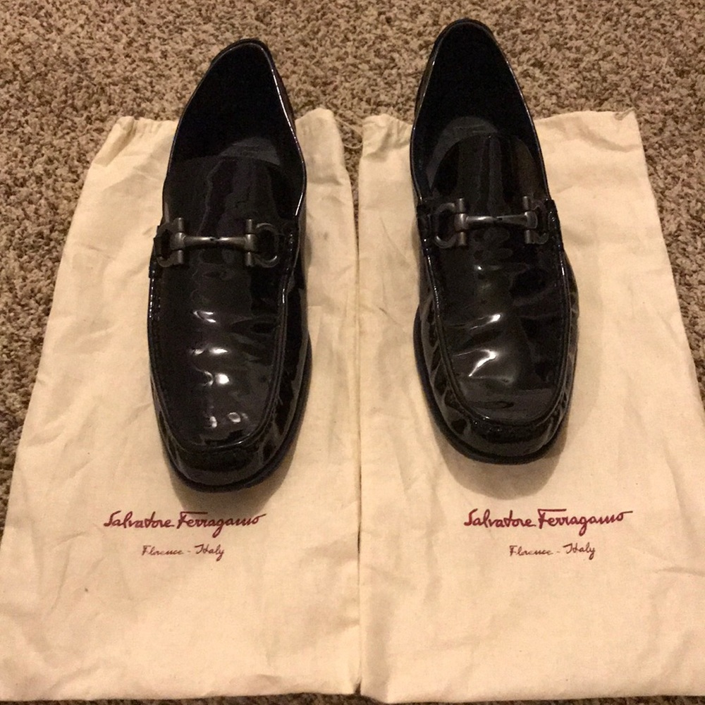 Ferragamo dress shoes, size 12